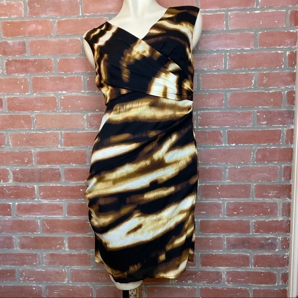 Nwt Ann Taylor light chiffon silk dress. - Picture 3 of 9